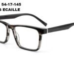 FH2301 C6 54-17-145 GRIS ECAILLE  TOM JACKMAN ACETATE + Etui