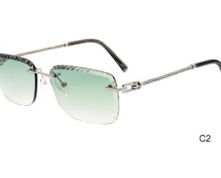 HS25611 C2 58-17-145 VERT  TOM JACKMAN DIAMOND CUT + Etui