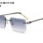 HS25612 C3 58-17-145 GRIS  TOM JACKMAN DIAMOND CUT + Etui
