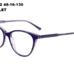 J852E12 C4 48-16-130 VIOLET  WIKIBOOM ACETATE + Etui