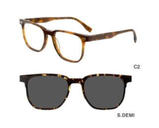 J853G01 C2 51-19-140 ECAILLE  SUNECLIPSE ACETATE + Etui
