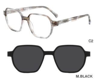 J853G05 C2 51-17-140 ECAILLE  SUNECLIPSE ACETATE + Etui