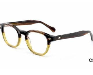 M3005 C5 48-24-152 MARRON JAUNE  TOM JACKMAN ACETATE + Etui