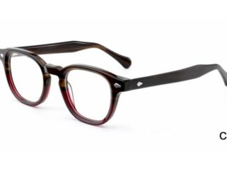 M3005 C6 48-24-152 MARRON ROUGE  TOM JACKMAN ACETATE + Etui