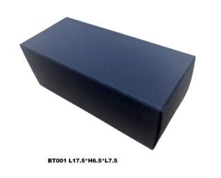 BT001 BOITE NOIR EN CARTON   17.5CM * 6.5CM * 7.5CM