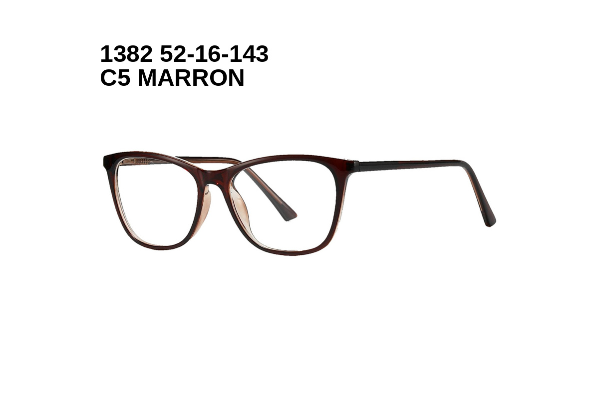 1382 C5 MARRON 52-16-143 Glaza Branches flexibles