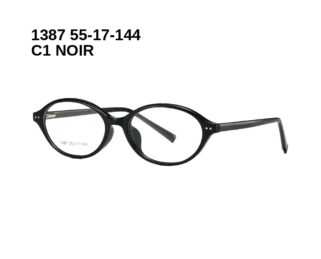 1387 C1 NOIR 55-17-144 Glaza Branches flexibles
