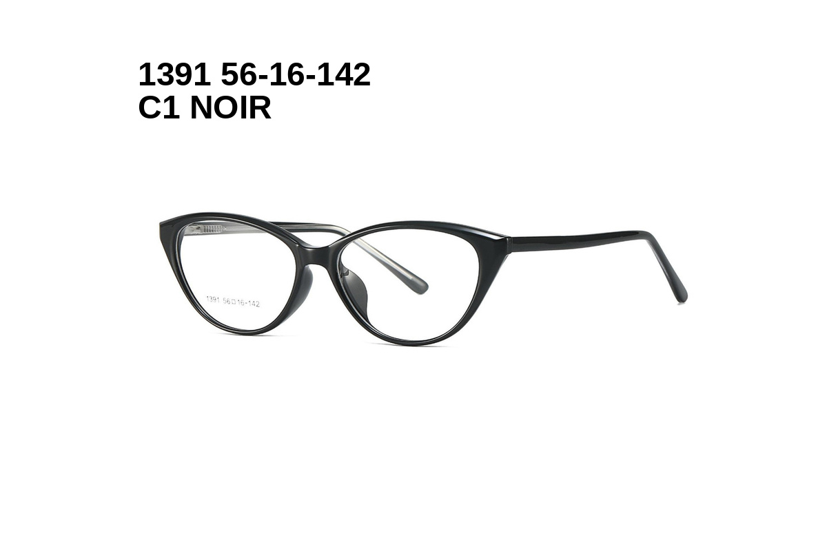 1391 C1 NOIR 56-16-142 Glaza Branches flexibles
