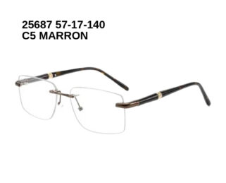25687 C5 MARRON 57-17-140 Tom Jackman Percée + Etui