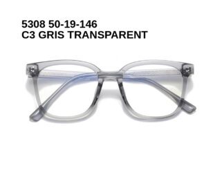 5308 C3 GRIS TRANSPARENT 50-19-146 Glaza Branches flexibles