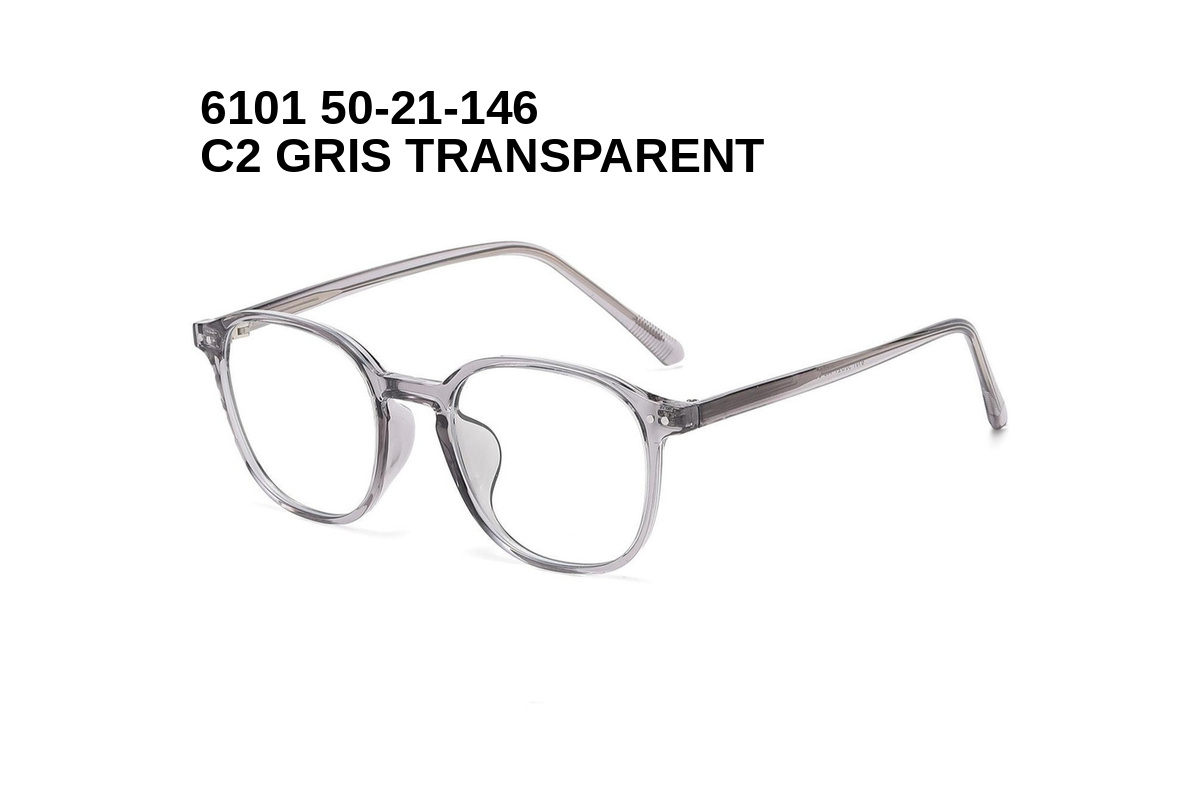 6101 C2 GRIS TRANSPARENT 50-21-146 Glaza Branches flexibles