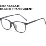 6105 C5 NOIR TRANSPARENT 53-16-148 Glaza Branches flexibles