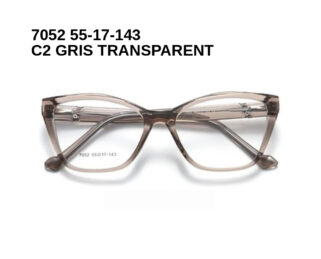 7052 C2 GRIS TRANSPARENT 55-17-143 Glaza Branches flexibles
