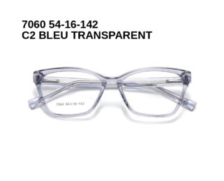 7060 C2 BLEU TRANSPARENT 54-16-142 Glaza Branches flexibles