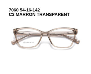 7060 C3 MARRON TRANSPARENT 54-16-142 Glaza Branches flexibles