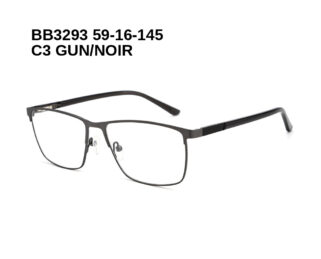 BB3293 C3 GUN/NOIR 59-16-145 Bruno Botti + Etui