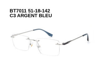 BT7011 C3 ARGENT BLEU 51-18-142 Bruno Botti + Etui