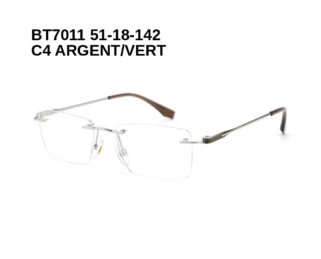 BT7011 C4 ARGENT/VERT 51-18-142 Bruno Botti + Etui