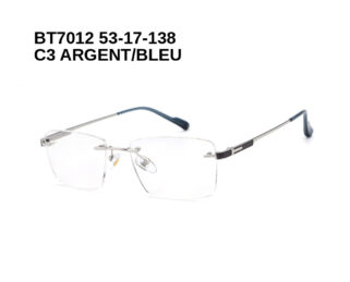 BT7012 C3 ARGENT/BLEU 53-17-138 Bruno Botti + Etui