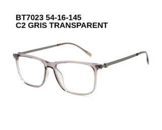 BT7023 C2 GRIS TRANSPARENT 54-16-145 Bruno Botti + Etui