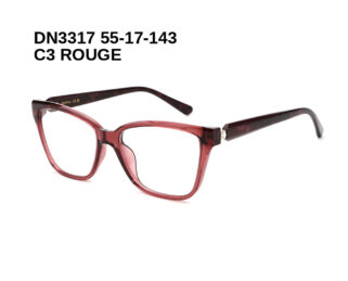 DN3317 C3 ROUGE 55-17-143 Donna + Etui