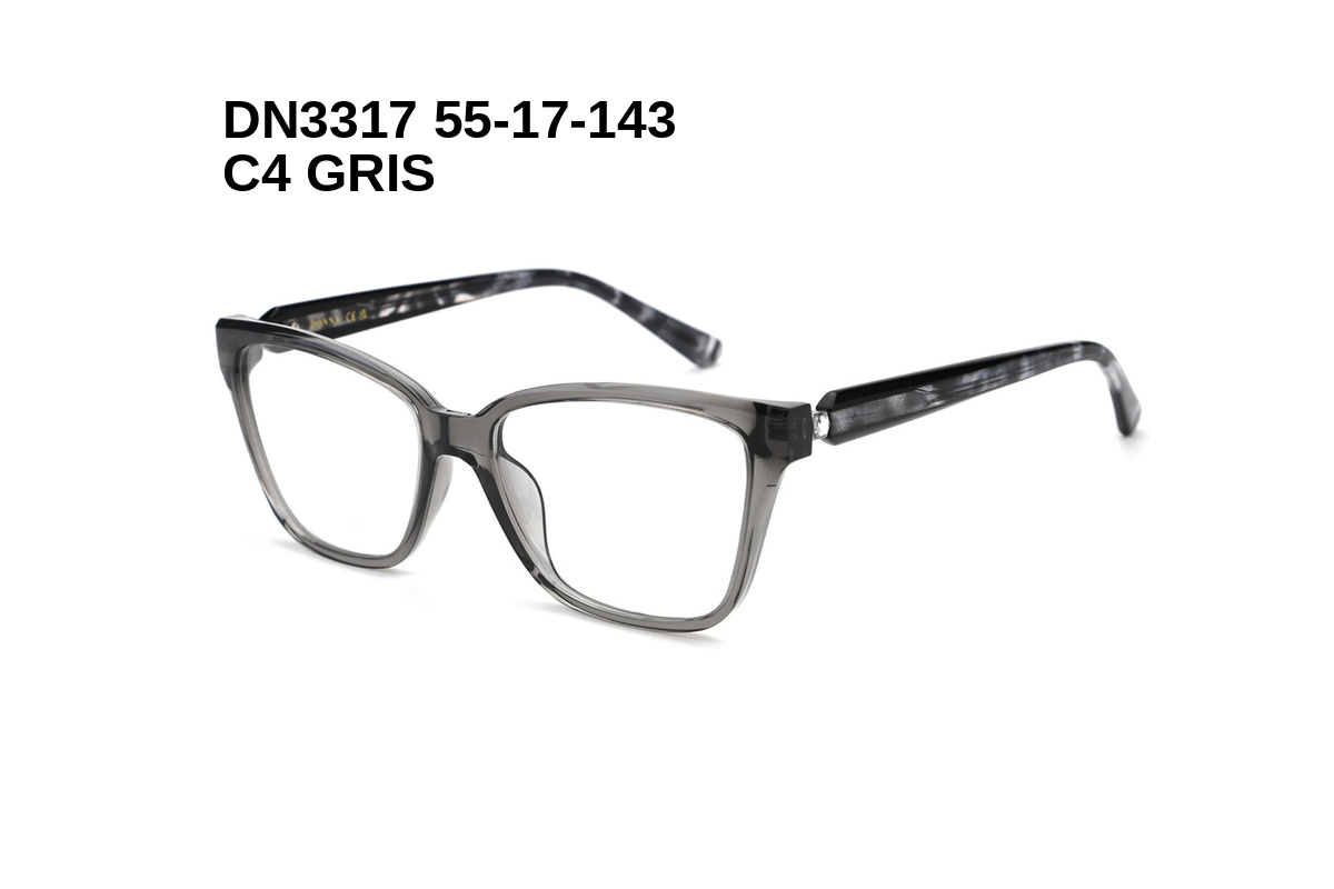 DN3317 C4 GRIS 55-17-143 Donna + Etui