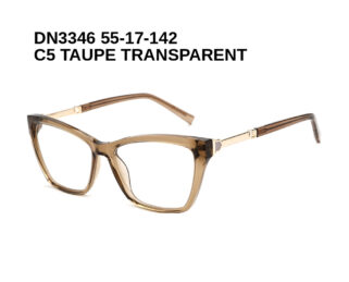 DN3346 C5 TAUPE TRANSPARENT 55-17-142 Donna + Etui