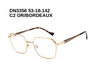 DN3356 C2 OR/BORDEAUX 53-18-142 Donna + Etui