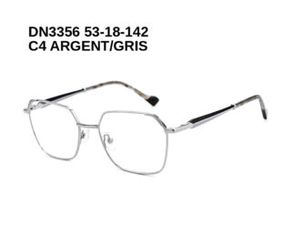 DN3356 C4 ARGENT/GRIS 53-18-142 Donna + Etui