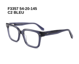F3357 C2 BLEU 54-20-145 Tom Jackman Acétate + Etui