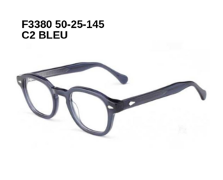 F3380 C2 BLEU 50-25-145 Tom Jackman Acétate + Etui