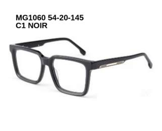 MG1060 C1 NOIR 54-20-145 Tom Jackman Acétate + Etui